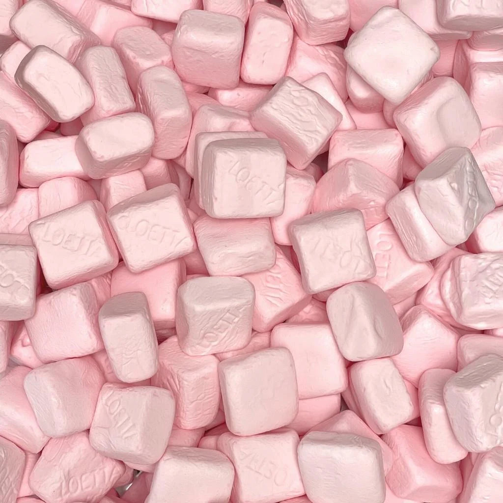 Sockerbitar Strawberry Cubes