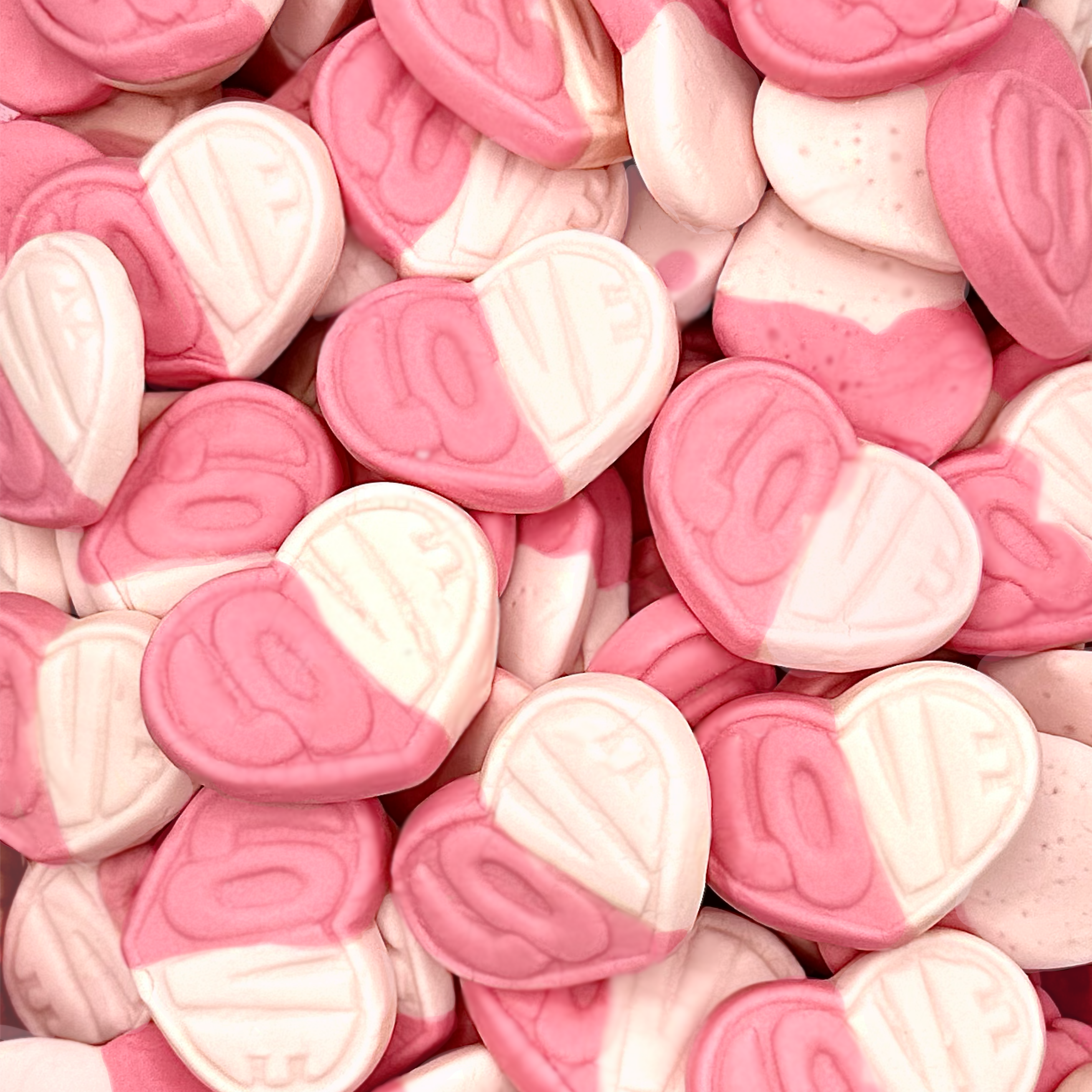 Strawberry Vanilla Hearts